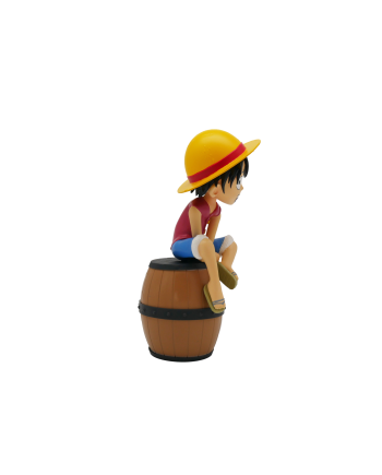 ONE PIECE - Luffy on a Barrel - Light-Up Figure - 11 inch