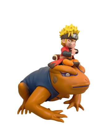 NARUTO & GAMAKISHI - Light-Up Figure - 8 inch
