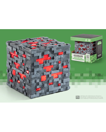 MINECRAFT - Luminous Redstone Ore - Collector Replica 10cm