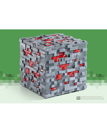 MINECRAFT - Luminous Redstone Ore - Collector Replica 10cm