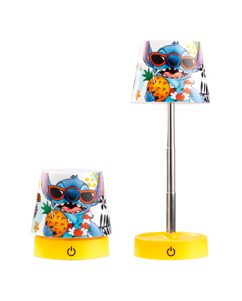 STITCH - White - Rechargeable Table LED Lamp - 11cm