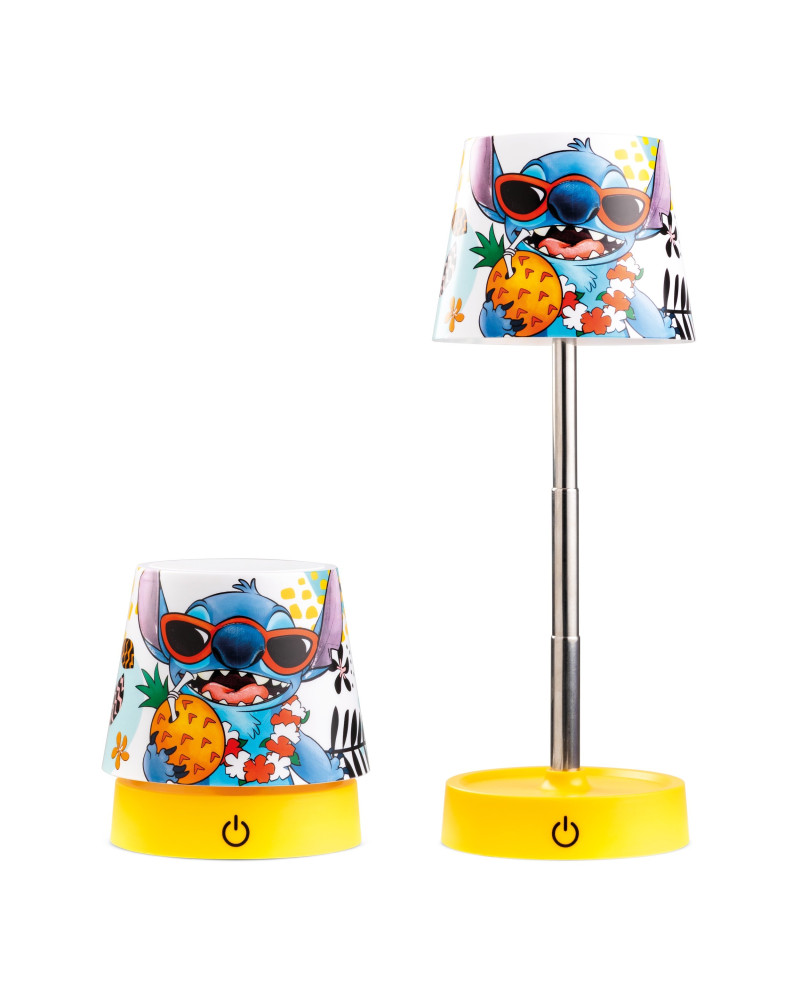 STITCH - White - Rechargeable Table LED Lamp - 11cm
