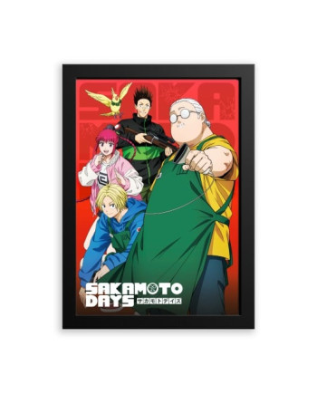 SAKAMOTO DAYS  - Framed LED Print 28x20x5cm