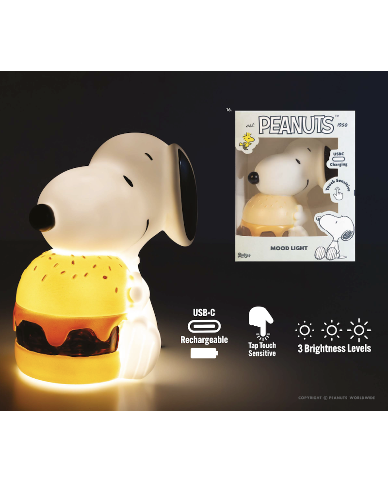 SNOOPY - Burger - Decorative Light - 17,5cm