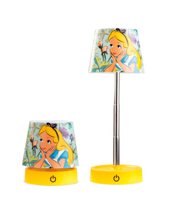 ALICE IN WONDERLAND - Rechargeable Table LED Lamp - 11cm