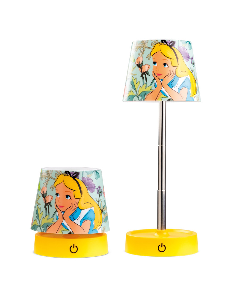 ALICE IN WONDERLAND - Rechargeable Table LED Lamp - 11cm