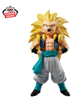 Figurine Gotenks Super Saiyan 3 – Solid Edge Works – Dragon Ball Z – 16 cm