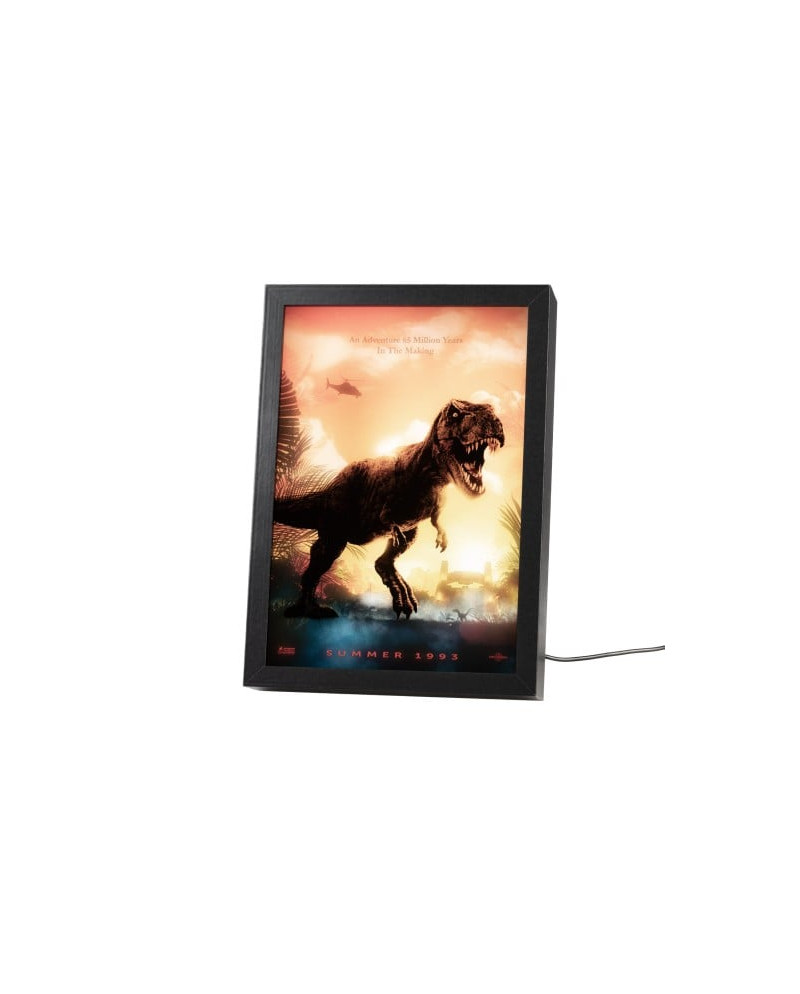 JURASSIC PARK  - Framed LED Print 28x20x5cm