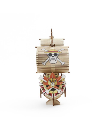 ONE PIECE - Thousand Sunny - Wood Model Kit 13.2x6.4x14.5cm