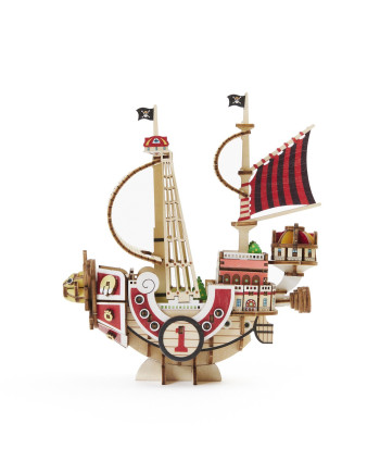 ONE PIECE - Thousand Sunny - Wood Model Kit 13.2x6.4x14.5cm