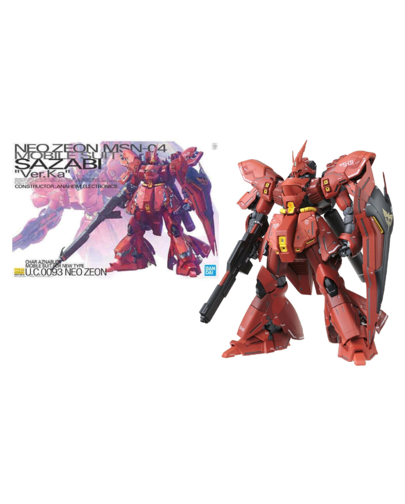 GUNDAM - Model Kit - Master Grade - MSN-04 Sazabi Ver.KA - 18 CM