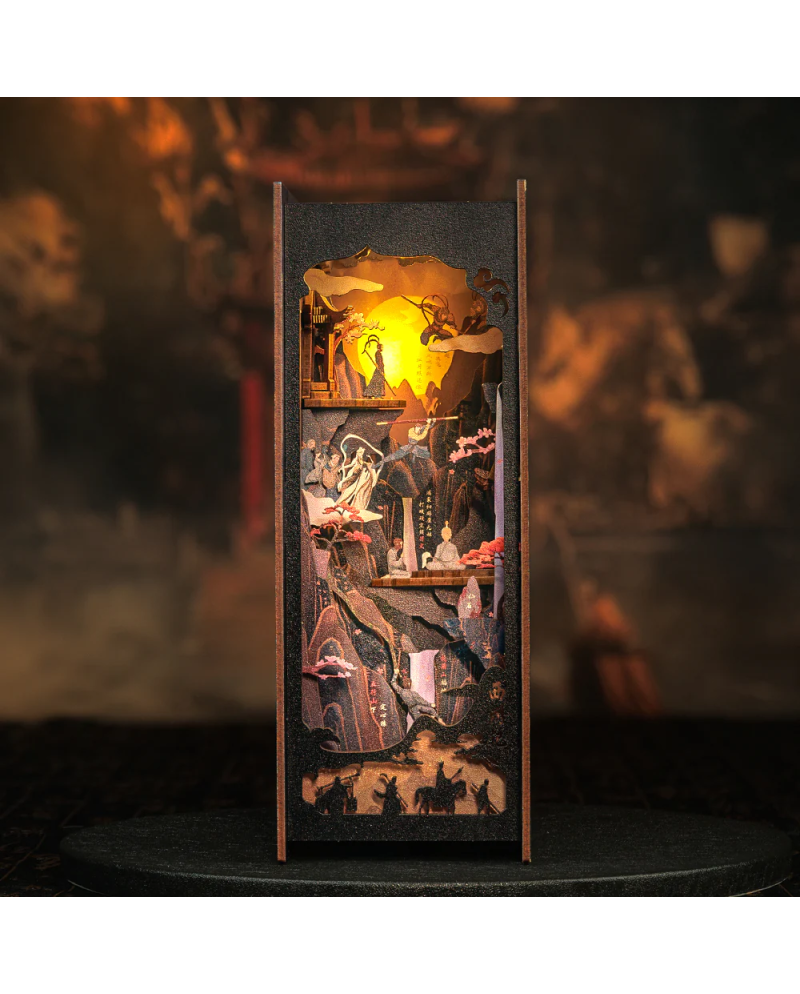 BOOK NOOK KIT - DIY - The Legend of Wukong - 89pc + LED Light