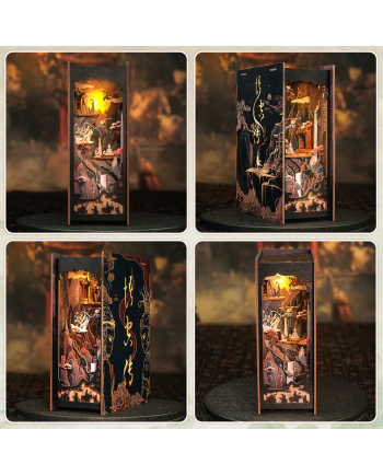 BOOK NOOK KIT - DIY - The Legend of Wukong - 89pc + LED Light