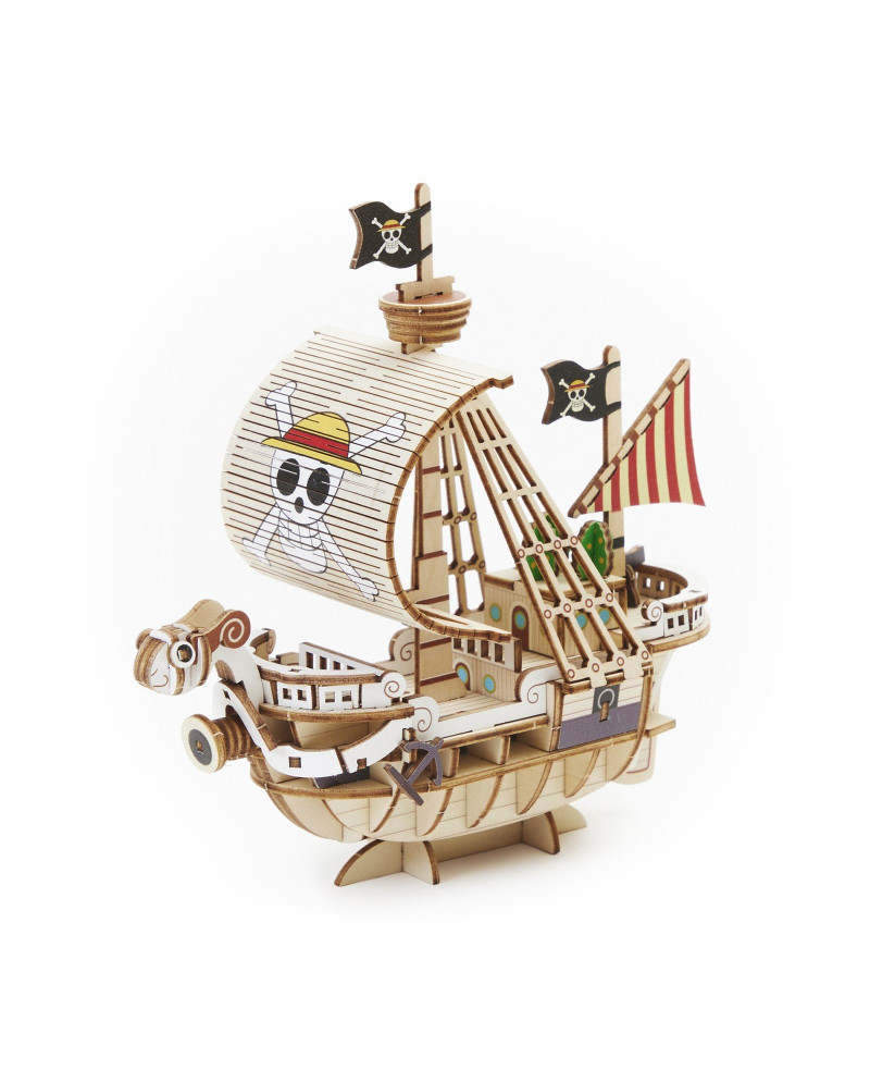 ONE PIECE - Going Merry - Wood Model Kit 14x6.1x13.5cm