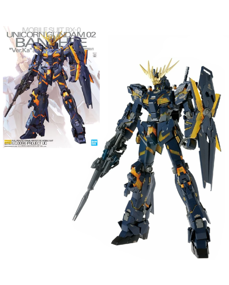 GUNDAM - MG 1/100 Unicorn Gundam 02 Banshee Vers. Ka - Model Kit