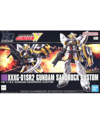 GUNDAM - HG 1/144 XXXG-01SR2 Gundam Sandrock Custom - Model Kit