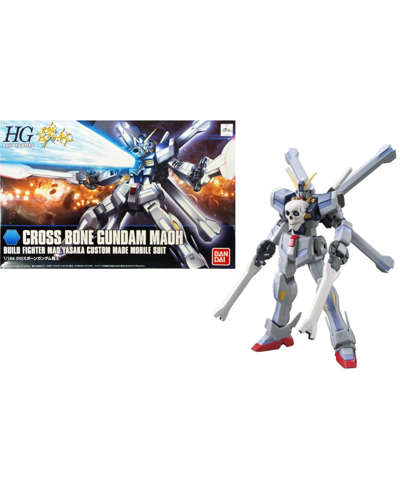 GUNDAM - HGBF 1/144 Cross Bone Gundam Maoh - Model Kit