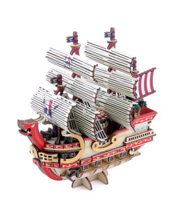 ONE PIECE - Red Force - Wood Model Kit 14x7.1x13.7cm