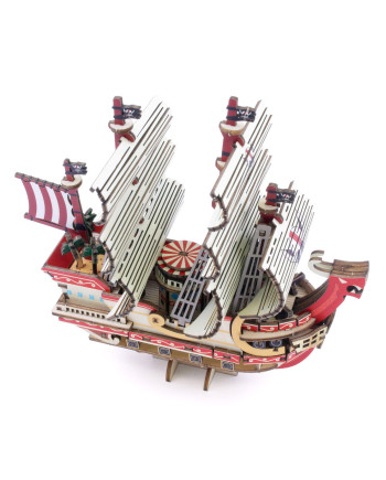 ONE PIECE - Red Force - Wood Model Kit 14x7.1x13.7cm