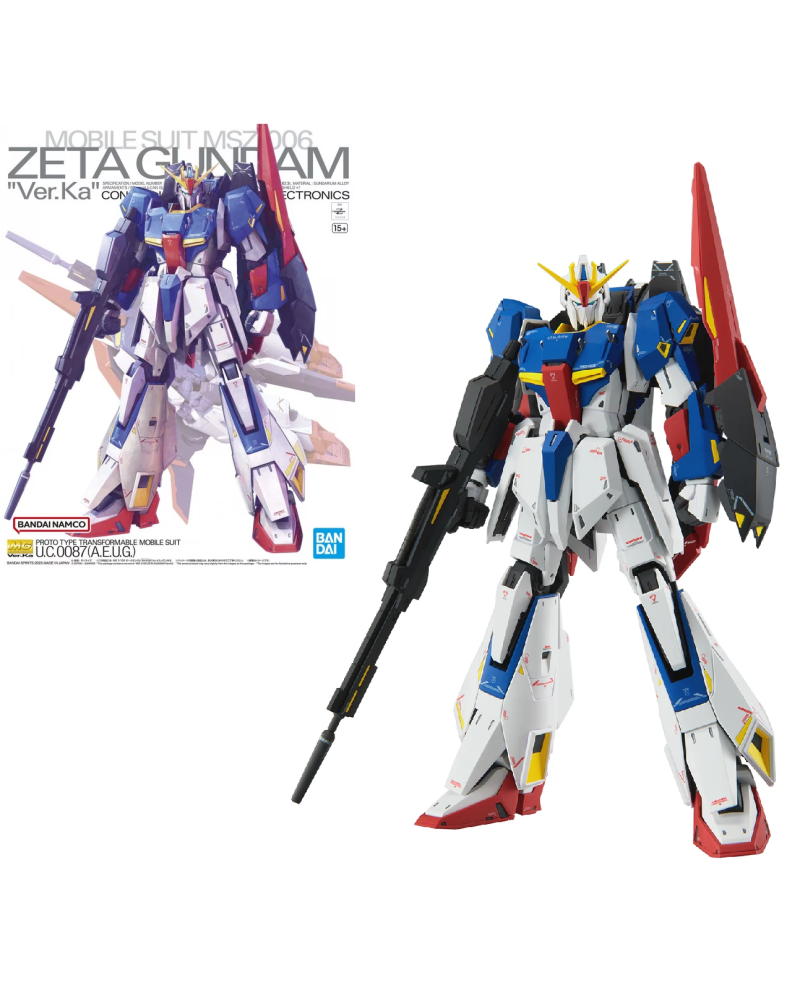 GUNDAM - MG 1/100 ZETA Gundam Ver. Ka - Model Kit
