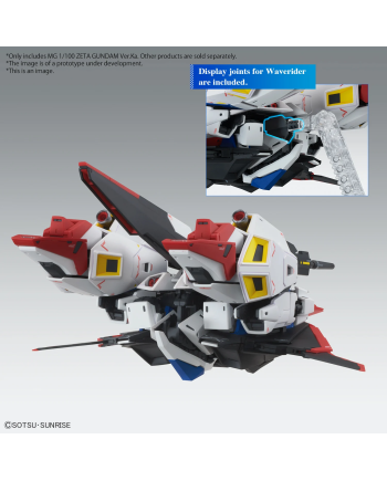GUNDAM - MG 1/100 ZETA Gundam Ver. Ka - Model Kit