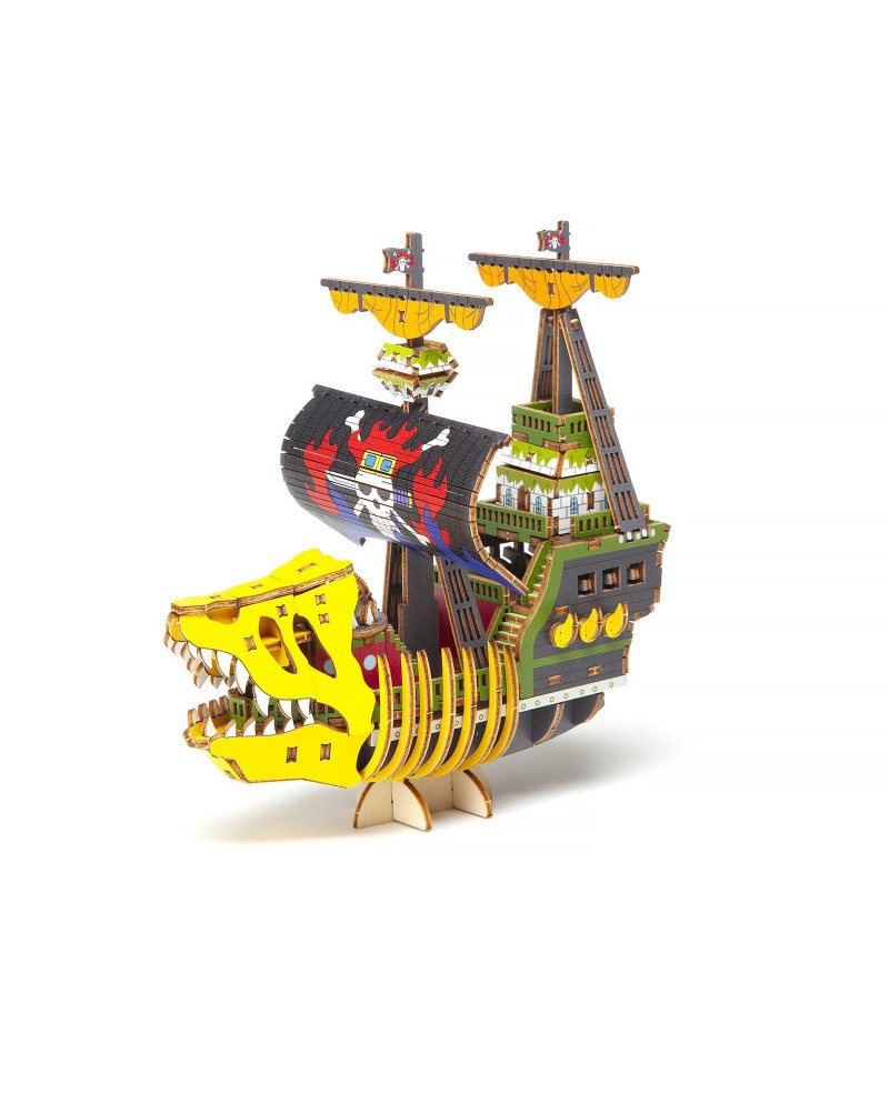 ONE PIECE - Victoria Punk - Wood Model Kit 12.5x7x13.5cm