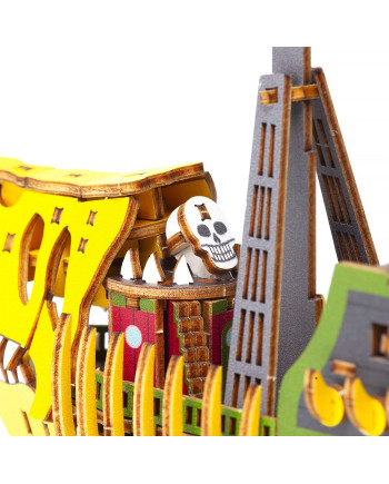 ONE PIECE - Victoria Punk - Wood Model Kit 12.5x7x13.5cm