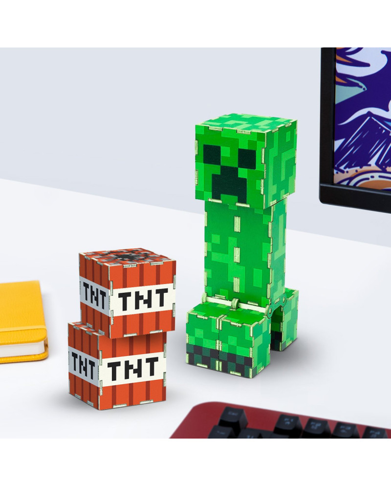 MINECRAFT - Creeper & TNT - Construction Kit