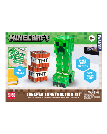 MINECRAFT - Creeper & TNT - Construction Kit