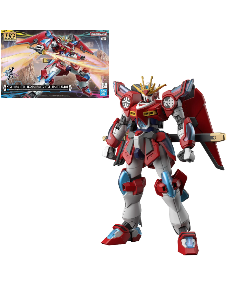 GUNDAM - HG 1/144 Shin Burning Gundam - Model Kit
