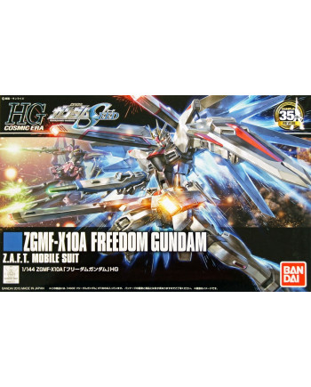 GUNDAM - Model Kit - High Grade - ZGMF-X10A Freedom Gundam - 1/144