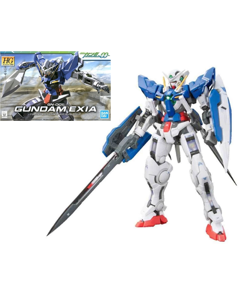 GUNDAM - HG 1/44 EXIA - Model Kit - 13cm