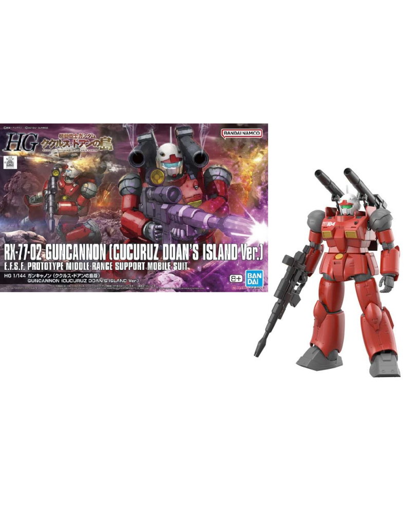 GUNDAM - HG 1/144 Guncannon (Cucuruz Doan's Island Ver.) - Model Kit
