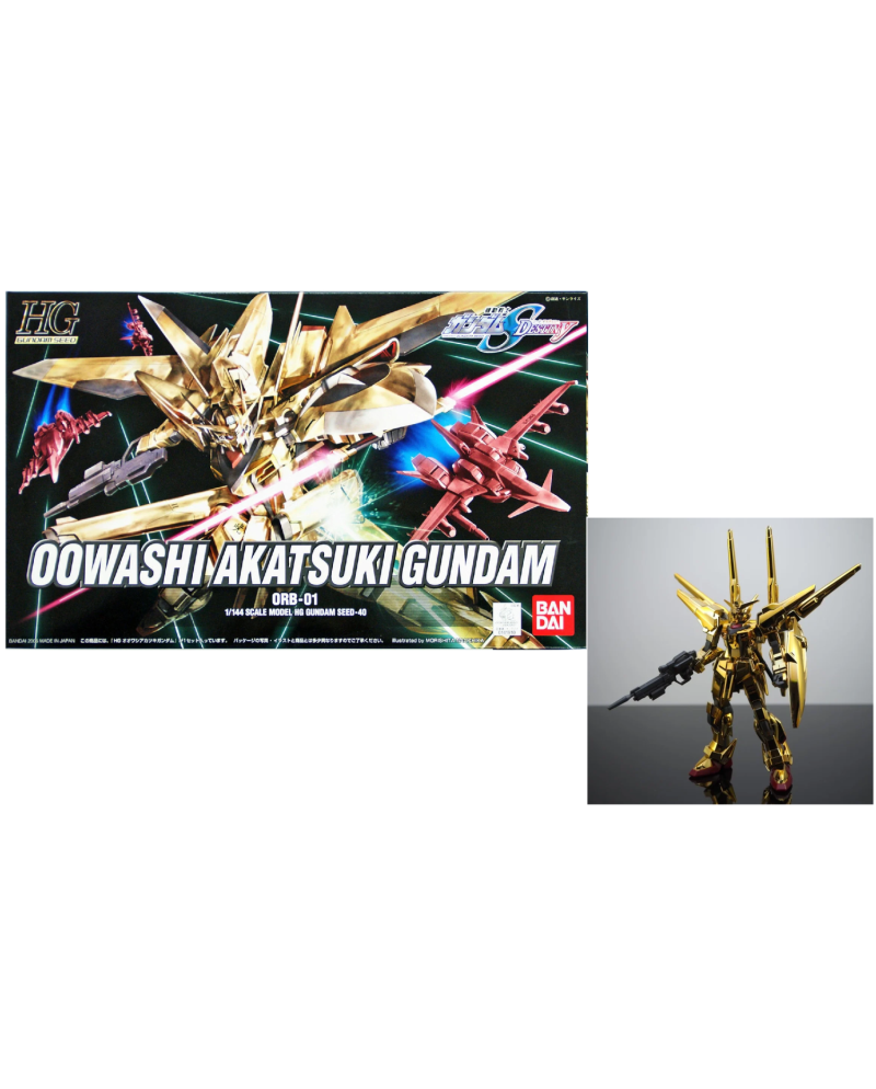 GUNDAM - HG 1/144 Shiranui Akatsuki ORB-01 - Model Kit