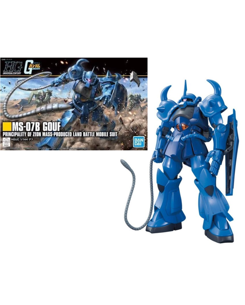 GUNDAM - Model Kit - High Grade - MS-07B Gouf - 1/144