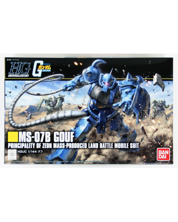 GUNDAM - Model Kit - High Grade - MS-07B Gouf - 1/144