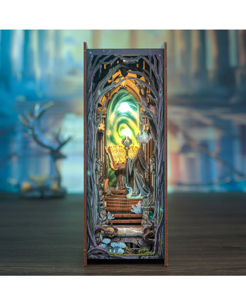BOOK NOOK KIT - DIY - The Gate of Wonderland - 107pc + LED Light