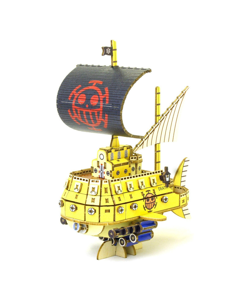 ONE PIECE - Law's Submarine - Wood Model Kit 13.2x8.5x16cm