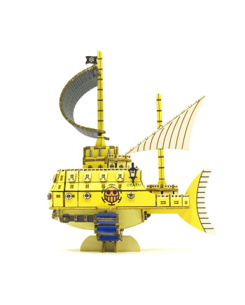ONE PIECE - Law's Submarine - Wood Model Kit 13.2x8.5x16cm