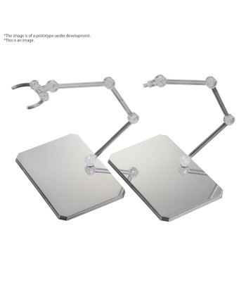 GUNDAM - Action Base 6 (Clear Color) Mirror Stickers Set - Model Kit
