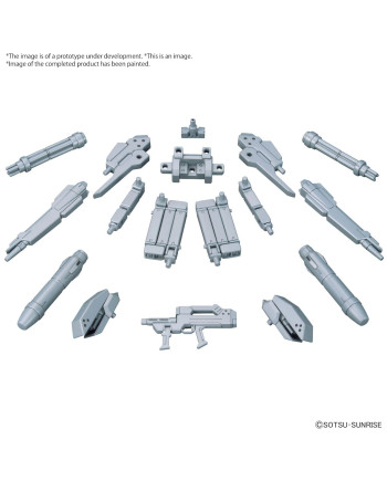 GUNDAM -Option Parts Set Gunpla 07 (Powered Arms Powereder) -Model Kit