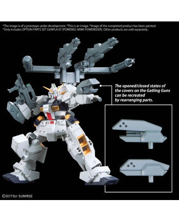 GUNDAM -Option Parts Set Gunpla 07 (Powered Arms Powereder) -Model Kit
