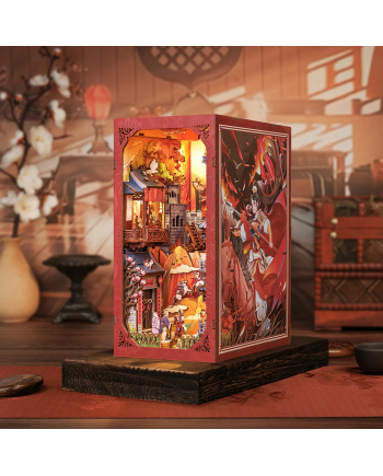 BOOK NOOK KIT - DIY - The Legend of Mulan - 298pc + LED Light