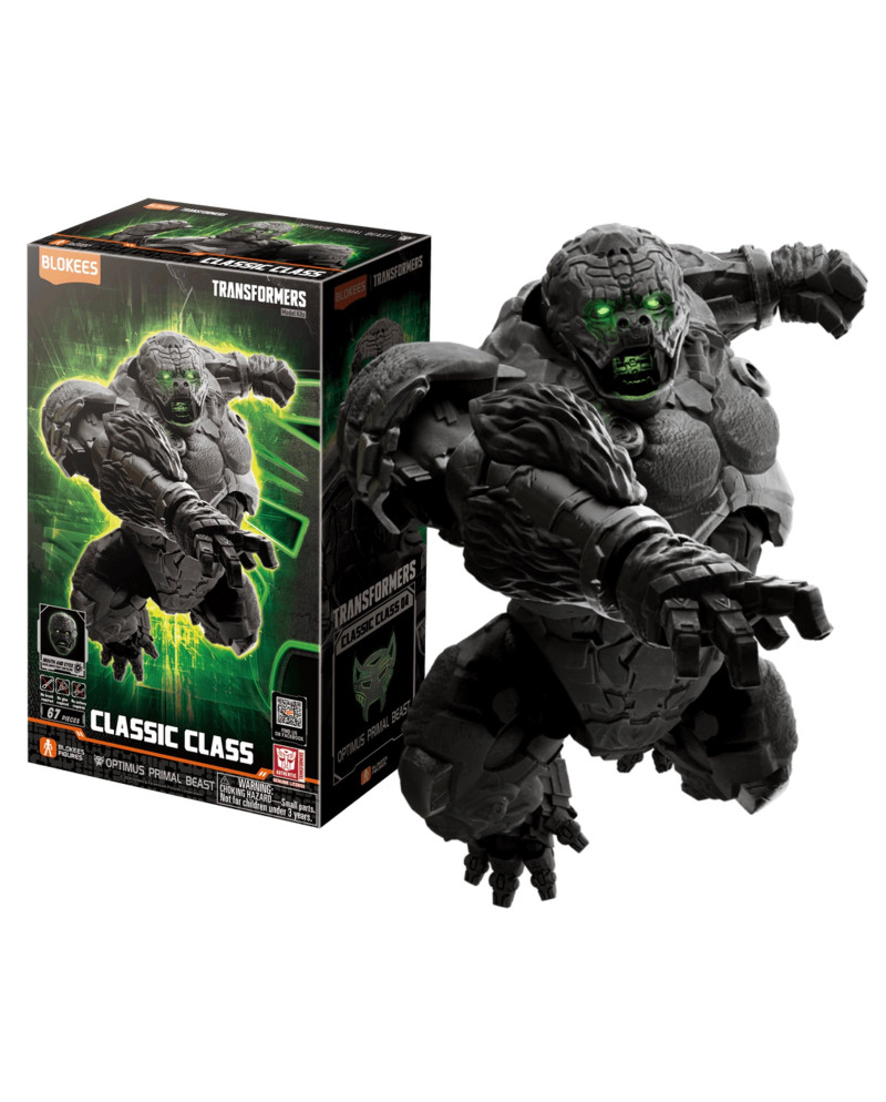 TRANSFORMERS - Optimus Primal Beast - Model Kit Classic Class Blokees