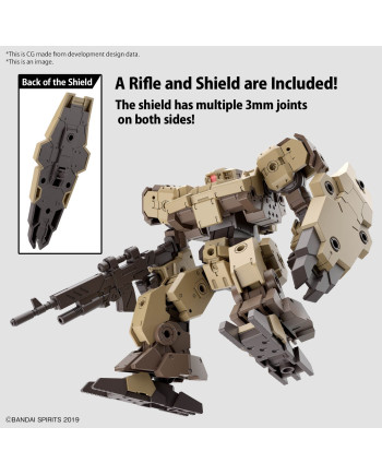 30MM - 1/144 eEXM-9 Baskyrotto (Brown) - Model Kit