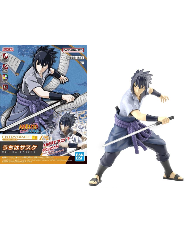 NARUTO - Entry Grade Uchiha Sasuke (3L) - Model Kit