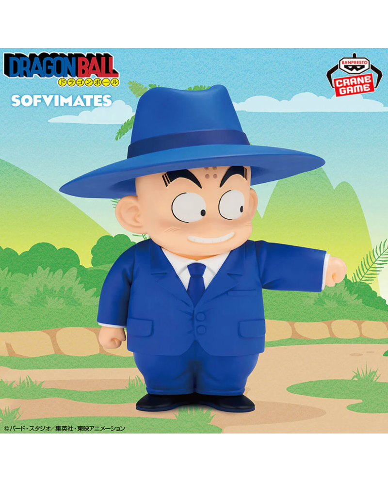 Dragon Ball – Figurine Krilin (Suit Style) – SOFVIMATES – 15 cm