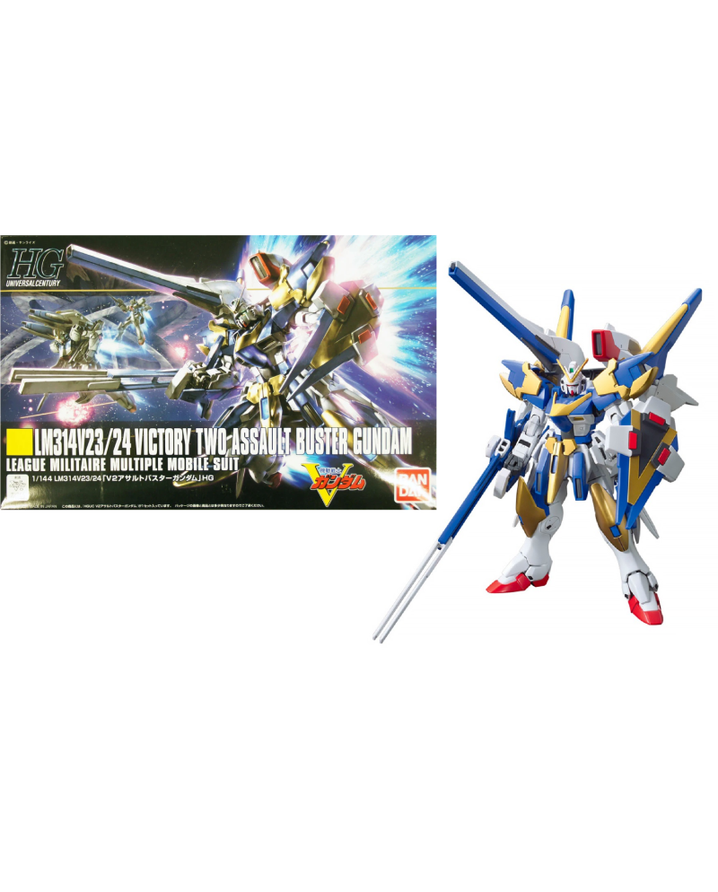 GUNDAM - HGUC 1/144 V2 Assault Buster Gundam - Model Kit