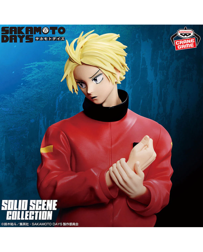 Sakamoto Days – Figurine Shin Asakura – Solid Scene Collection – 22 cm