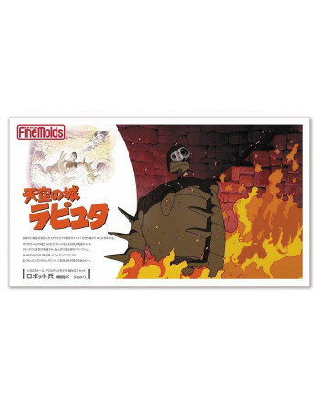 CASTLE IN THE SKY - Robot Soldier (Combat) - Model Kit to paint 1/20